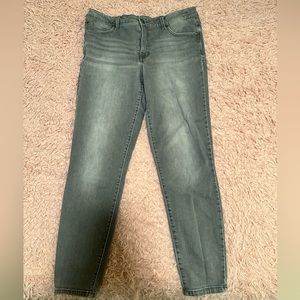 Maurice’s 16 High Rise Gray Jeans